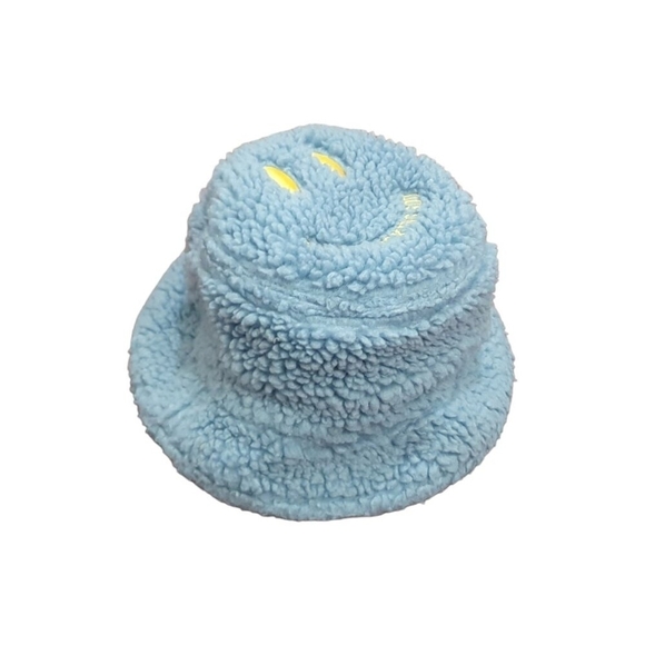 Peggy goods Blue teddy bucket hat smiley face Size L main image 4